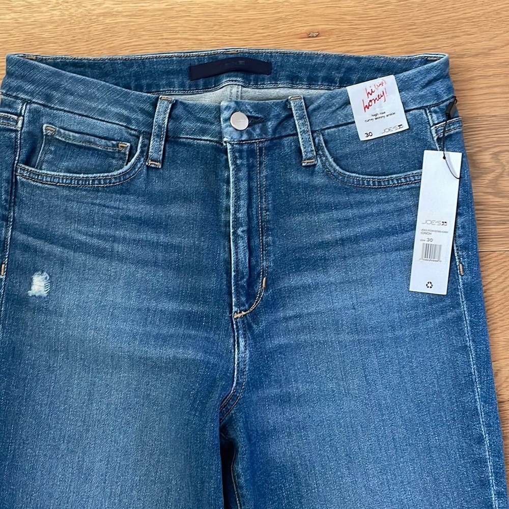 Joe’s Jeans hi rise honey curvy skinny ankle size 30